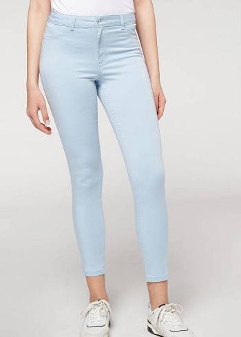 Blugi Calzedonia Eco Light Push Up Denim Dama Bej | RO2585QZ