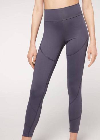 Colanti Calzedonia Performance Atletism Dama Bleumarin | RO2670DN