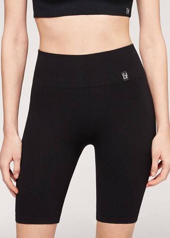 Colanti Calzedonia Seamless Atletism Bike Dama Negrii | RO2678TV