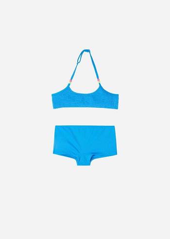 Costume De Baie Calzedonia Two-Piece Tank-Stil San Diego Copii Albastri | RO3078TV