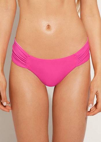 Pantaloni De Bikini Calzedonia Brazilian Indonesia Eco Dama Roz | RO1313HK