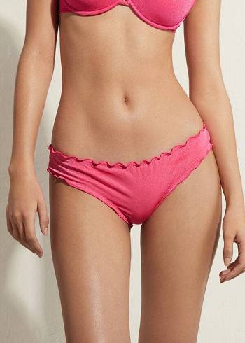 Pantaloni De Bikini Calzedonia Formentera Dama Fucsie | RO1383IS