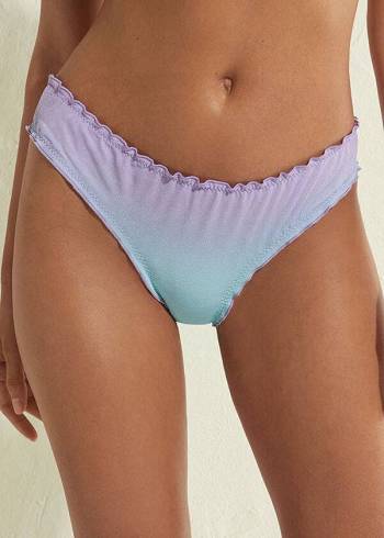 Pantaloni De Bikini Calzedonia Madrid Dama Violet | RO1498LH