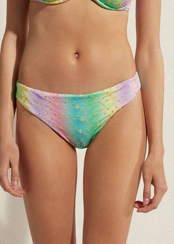 Pantaloni De Bikini Calzedonia Panama Dama Colorati | RO1509RW