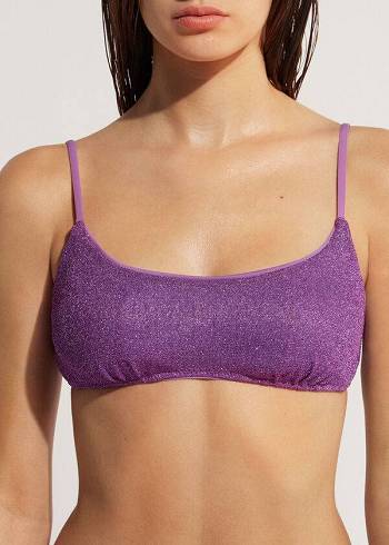 Topuri De Bikini Calzedonia Tank-style Las Vegas Dama Violet | RO2011SO