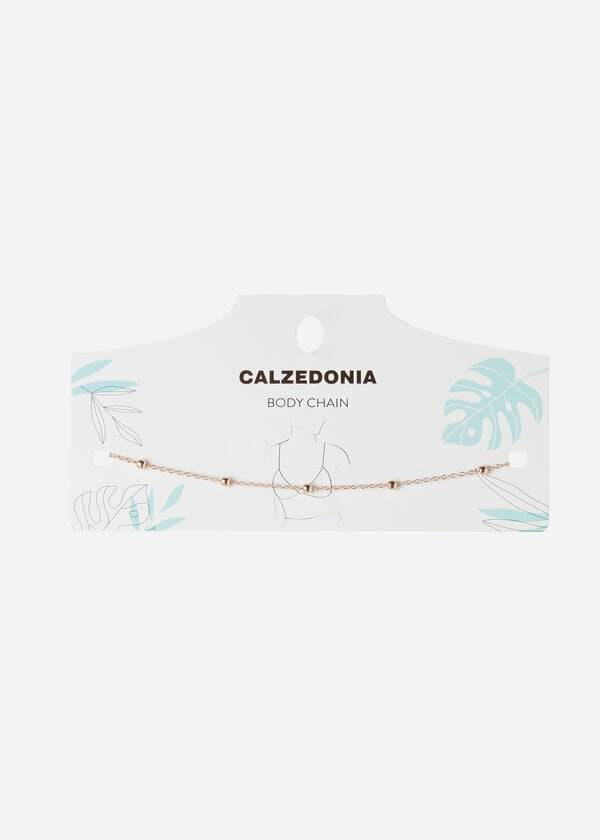 Accesorii Calzedonia Body Chain Belt Dama Aurii | RO1272QZ