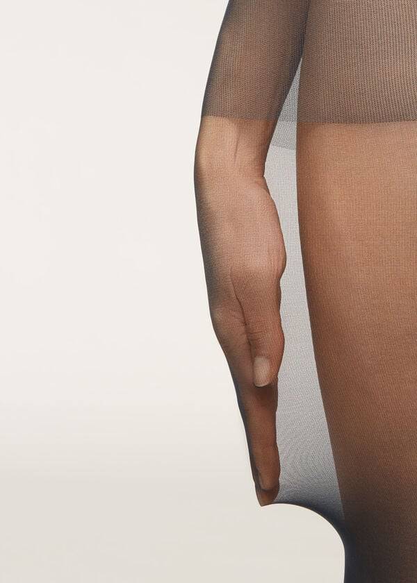 Colanti Calzedonia 40 Denier Action Medium Sheer Dama Albastri | RO1195WY