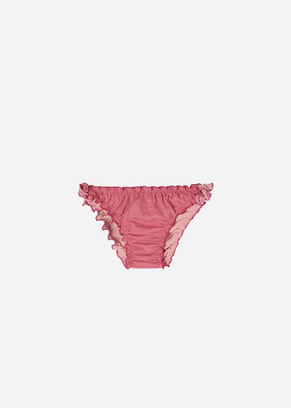 Costume De Baie Calzedonia Lamé Bottom Lisbona Copii Roz | RO3040BC