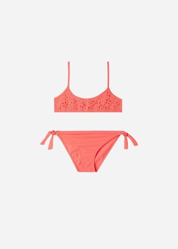 Costume De Baie Calzedonia Two-Piece Corfù Copii Portocalii | RO3070DN