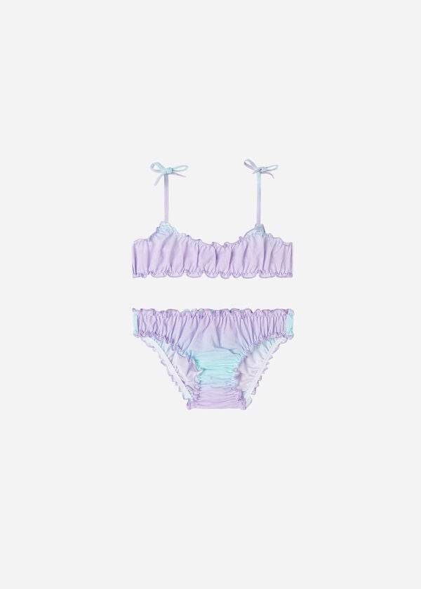 Costume De Baie Calzedonia Two Piece Madrid Copii Violet | RO3061RW