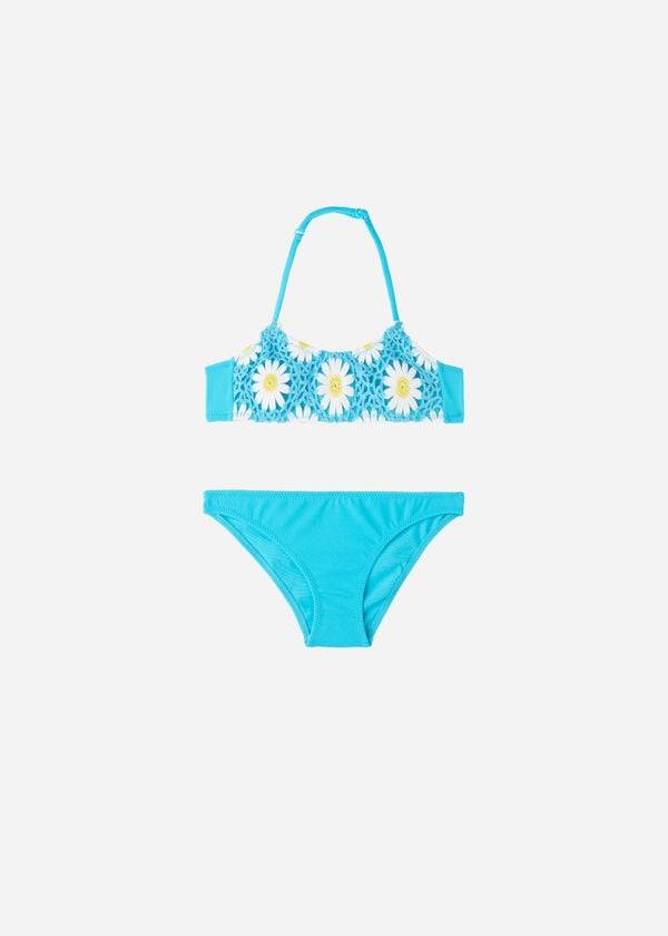 Costume De Baie Calzedonia Two-Piece Margherita Copii Turcoaz | RO3072AP