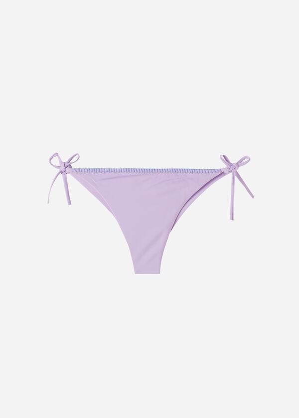 Pantaloni De Bikini Calzedonia Brazilian String Tel Aviv Dama Violet | RO1341KI