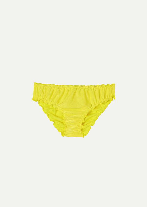 Pantaloni De Bikini Calzedonia Formentera Dama Galbeni | RO1382UT