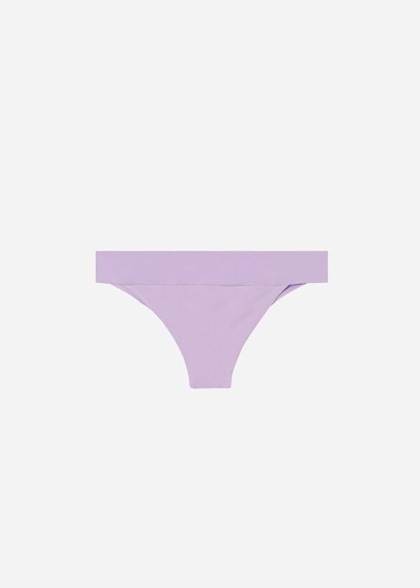 Pantaloni De Bikini Calzedonia High Talie Brazilian Indonesia Eco Dama Violet | RO1419KI