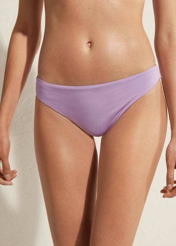 Pantaloni De Bikini Calzedonia Indonesia Eco Dama Violet | RO1470JJ