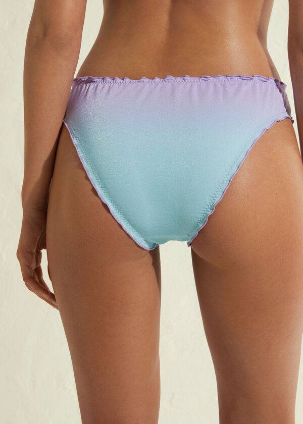 Pantaloni De Bikini Calzedonia Madrid Dama Violet | RO1498LH