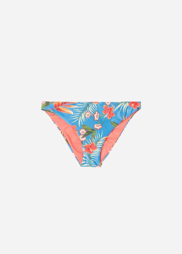 Pantaloni De Bikini Calzedonia Maui Dama Verzi | RO1503BC