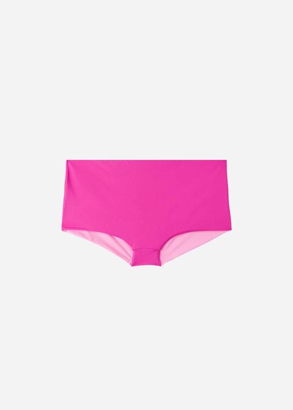 Pantaloni De Bikini Calzedonia Shorts Indonesia Eco Dama Roz | RO1554VD