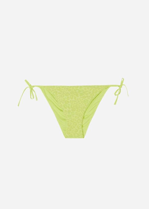 Pantaloni De Bikini Calzedonia String Bangkok Dama Verzi | RO1579CE