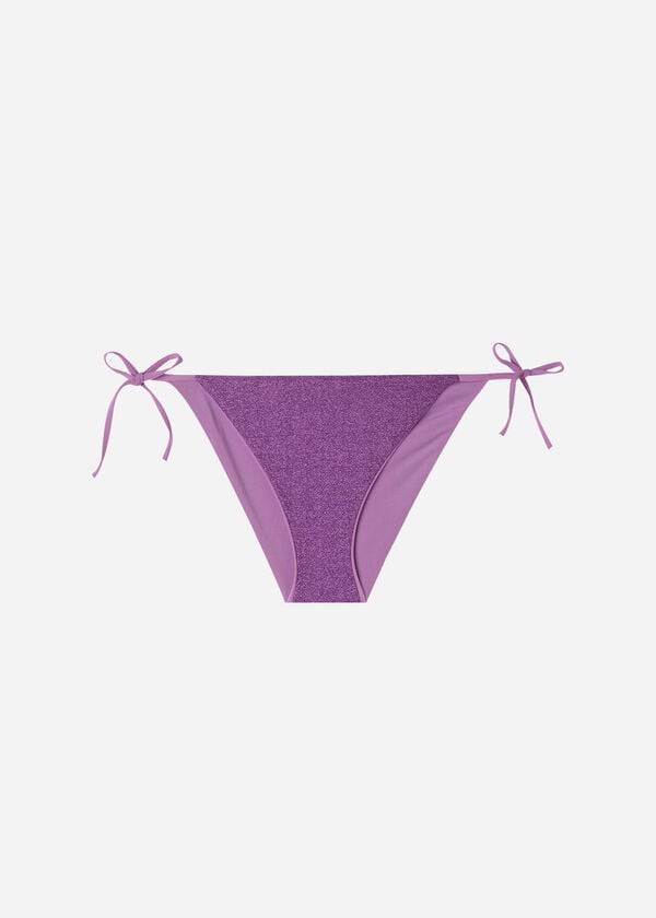 Pantaloni De Bikini Calzedonia String Las Vegas Dama Violet | RO1600JJ