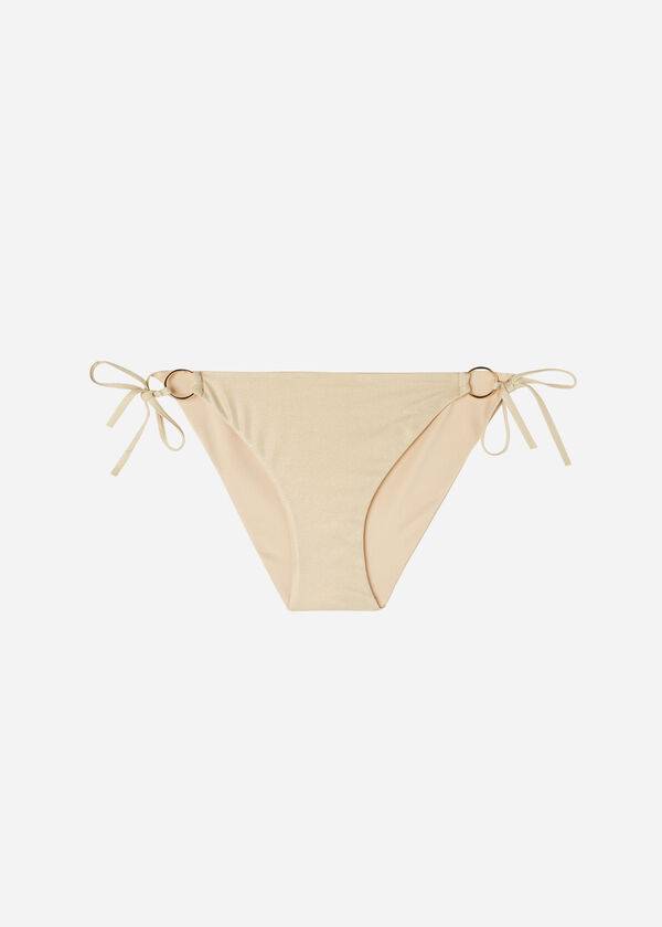 Pantaloni De Bikini Calzedonia String Tie Abu Dhabi Dama Aurii | RO1620AP