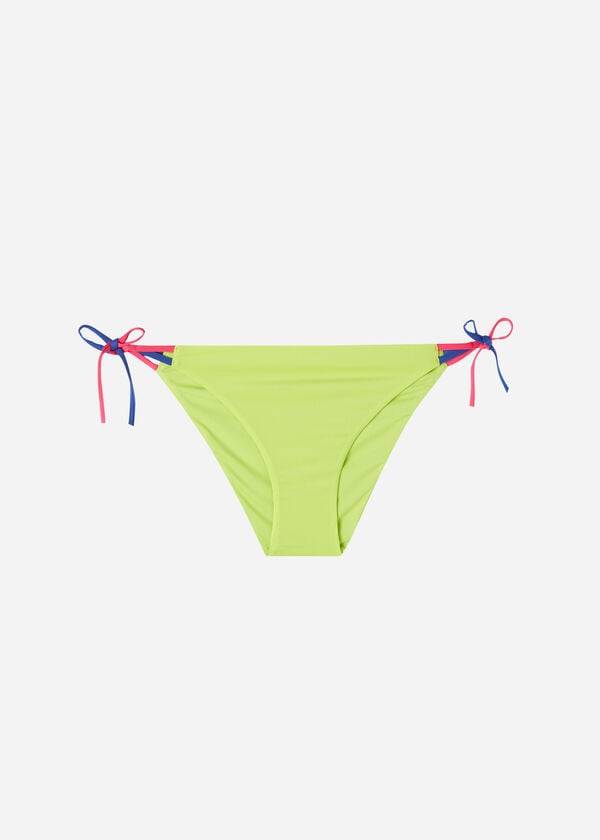 Pantaloni De Bikini Calzedonia String Tokyo Dama Verzi | RO1623FM