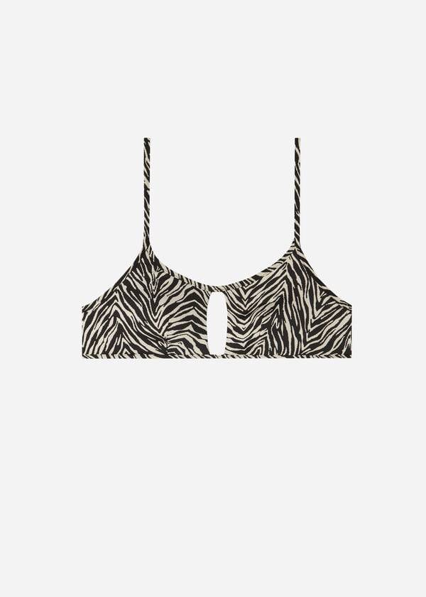 Topuri De Bikini Calzedonia Tank Stil Zebra Nairobi Dama Negrii | RO2000QZ