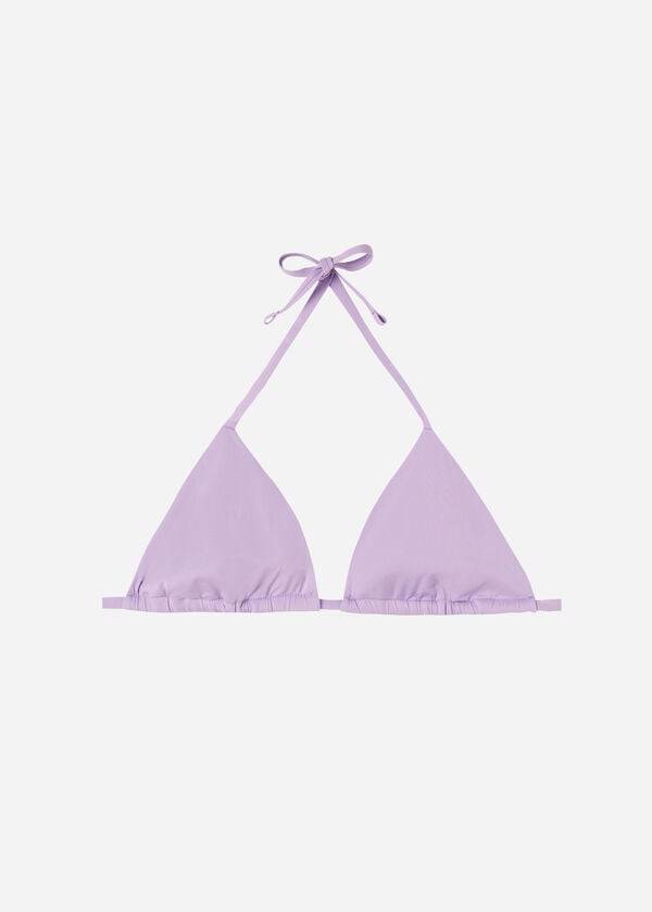 Topuri De Bikini Calzedonia Triangle String Indonesia Eco Dama Violet | RO2036AP