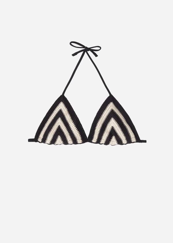 Topuri De Bikini Calzedonia Triangle String Mumbai Dama Negrii Bej | RO2053WY