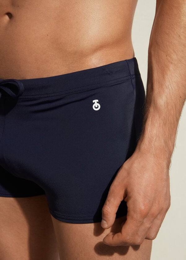 Trunchi De Baie Calzedonia Panama Barbati Bleumarin | RO2922QZ