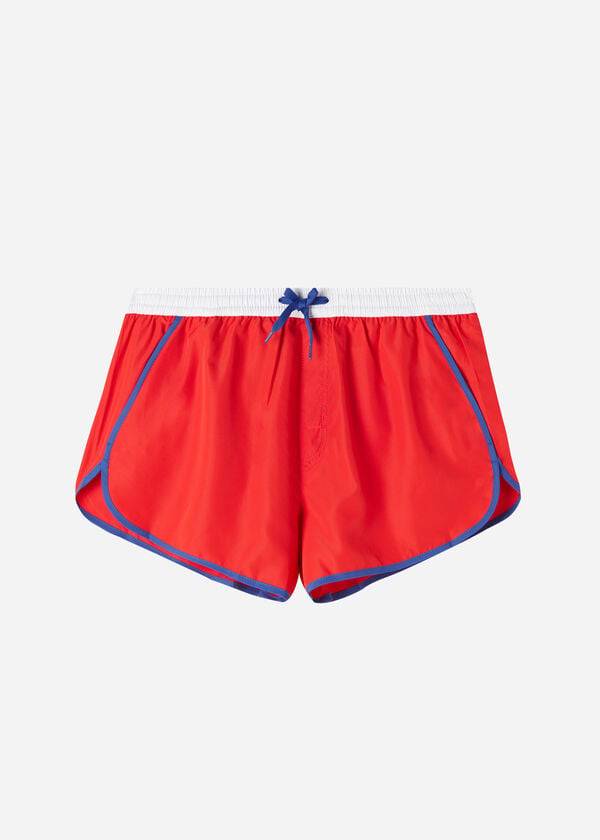 Trunchi De Baie Calzedonia Venice Beach Eco Barbati Rosii | RO2914OR