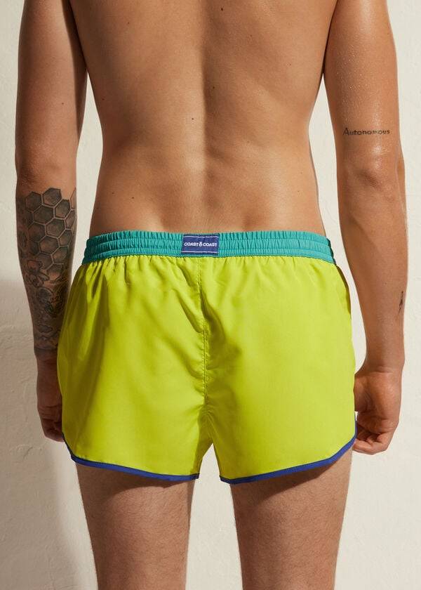 Trunchi De Baie Calzedonia Venice Beach Eco Barbati Verde Menta | RO2915IS